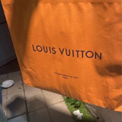 Huge Louis Vuitton Shopping Bag And Box