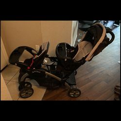 Double Stroller Sit And stand 