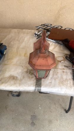 Small outside lamp