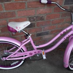 Girls 20 inch Cruiser Bicycle 