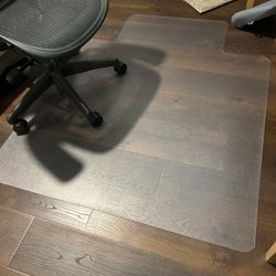 Desk Chair Mat For Hardwood Floors (clear)