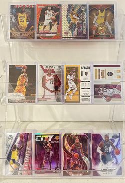 LeBron James Basketball 12 Card Lot