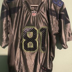 Nike NFL Official On Field Seattle Seahawks Golden Tate #81 Women's Jersey SZ. Medium