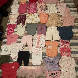 Baby Girl Clothes Bundle 