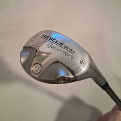 Taylor made Dual Rescue 25* 5 Hybrid-65 : 38" : Ladies Flex : Includes Headcover