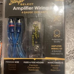 Stinger Amp Wiring Kit