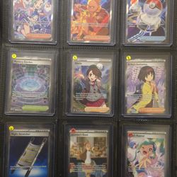 Pokemon Mixed Set Binder + Slabs Combo