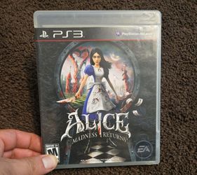 Alice: Madness Returns (Sony PlayStation 3, 2011) PS3 CIB Complete Excellent