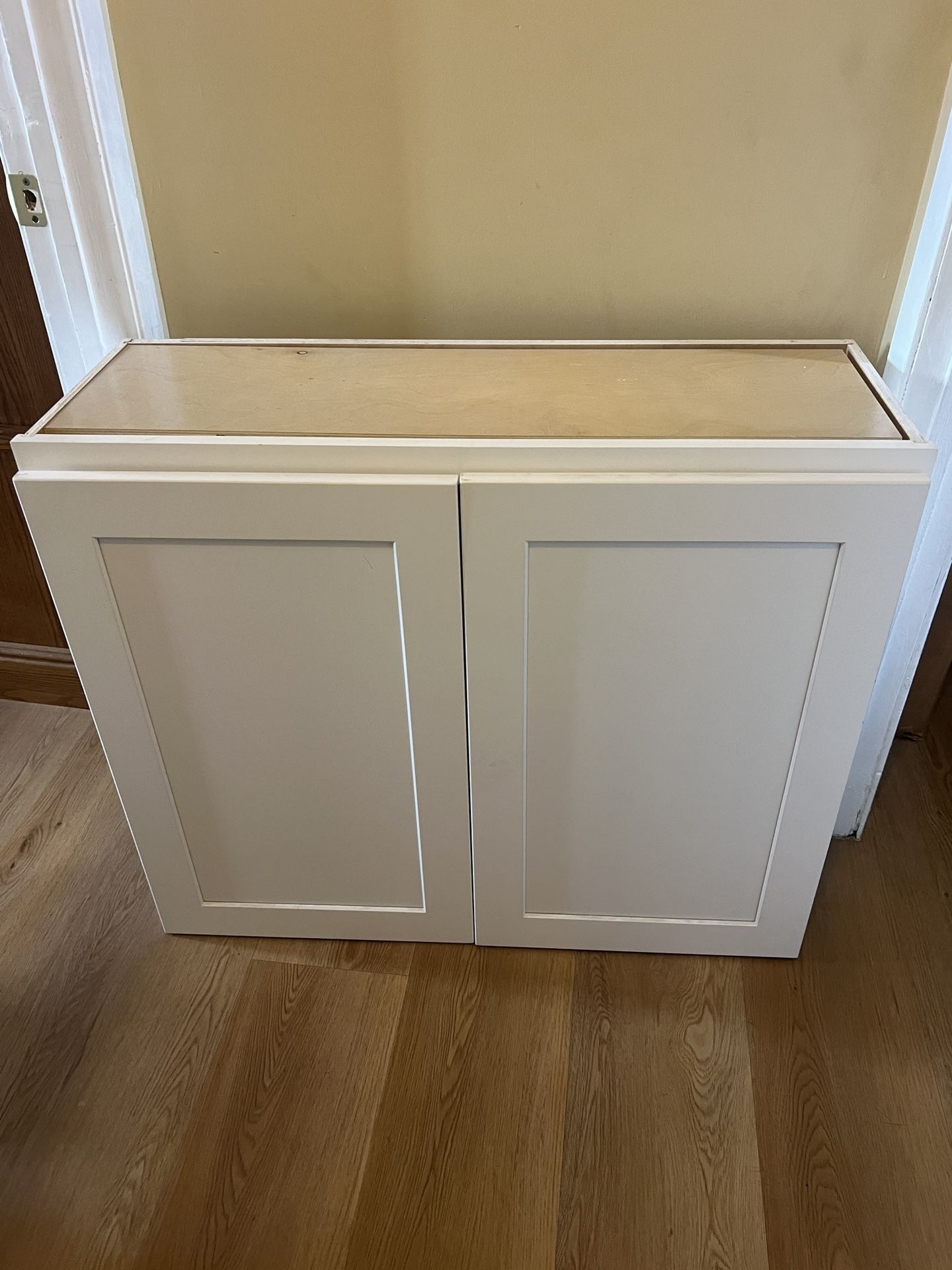 White Shaker Cabinet