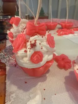 Candles Cup Cakes