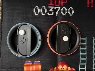Switch 2 joycons with wheel