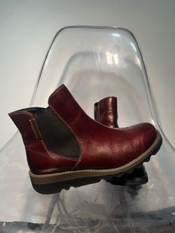 Josef Seibel Paloma 02 red leather women’s Chelsea boots (size 8.5 women’s)