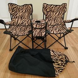 Kid's Double Seat Folding Chair 