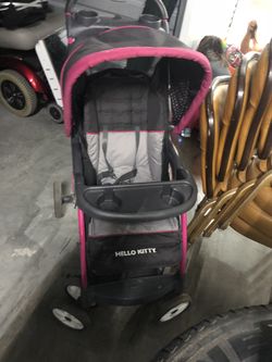 Hello kitty stroller