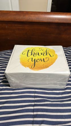 Thank You Gift Box with Wrap