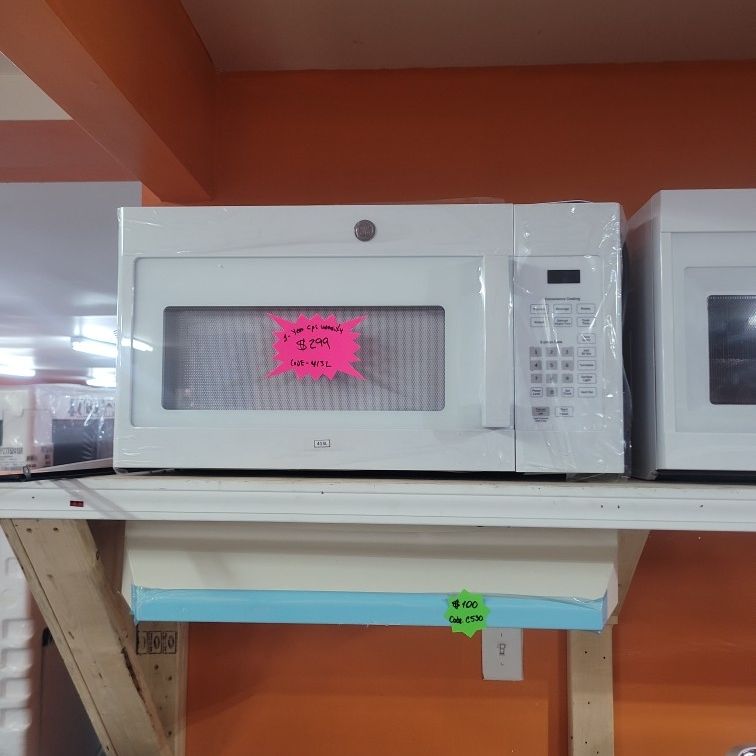 Ge Microwave Over The Range White 