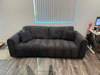 Gray 2 seater couch