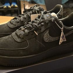 Nike Air Force 1 Low Lx Ja Morant Swarovski  Size 10.5 