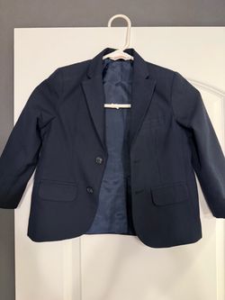 Boys Navy Sports Jacket - Size 4