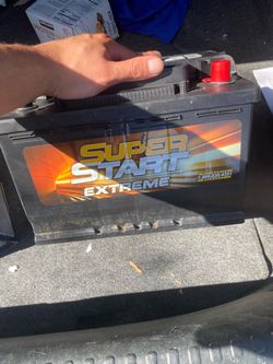 Car battery brand new super start Extreme!