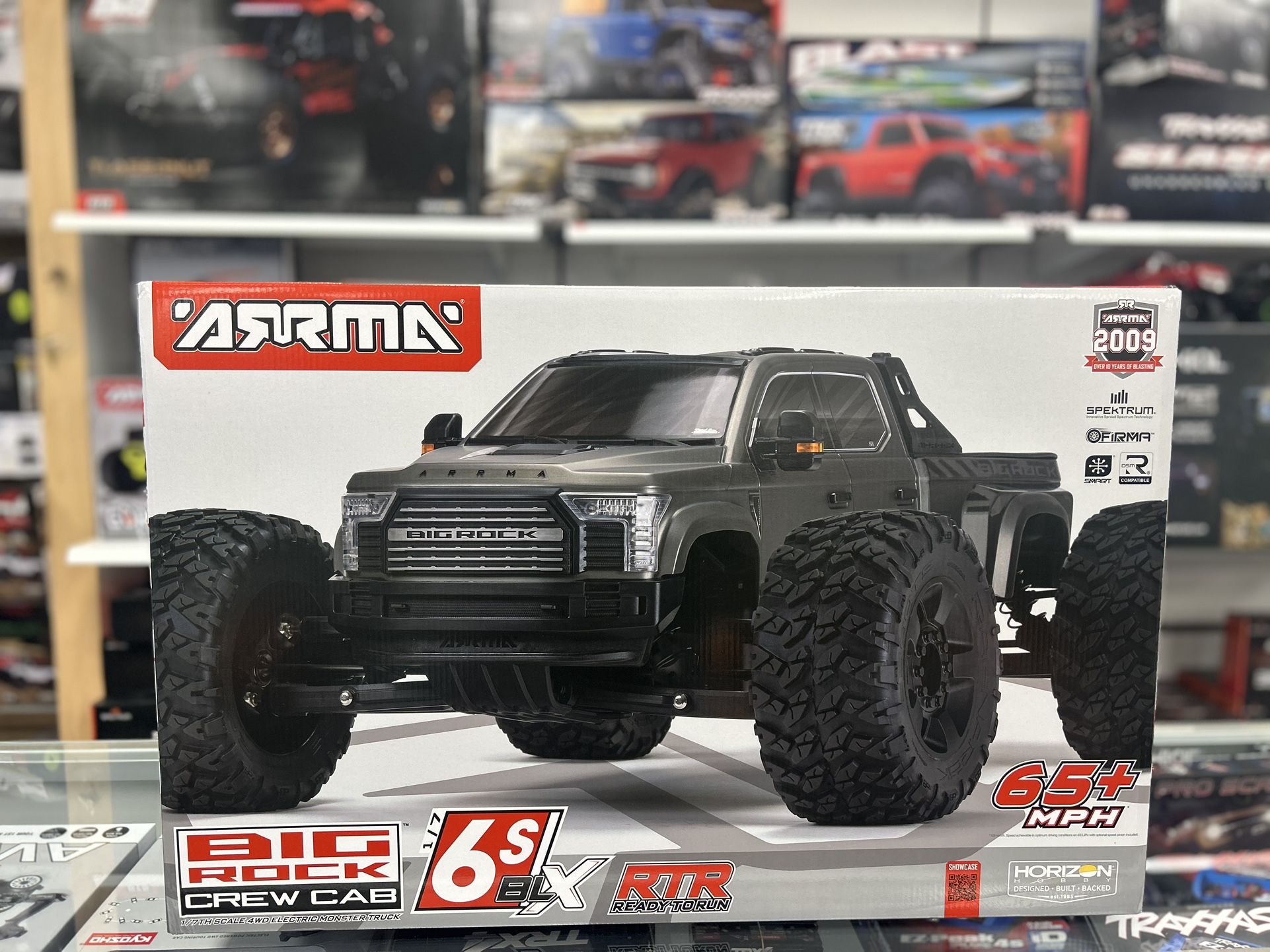 Arrma Big Rock 6S 1/7 Monster Truck.