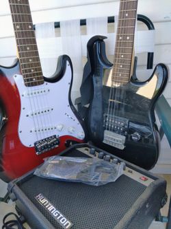 Guitars Fender and Huntington