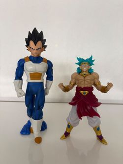 DBZ Vegeta and Broly