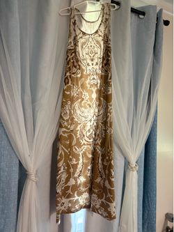 Gold dress XL