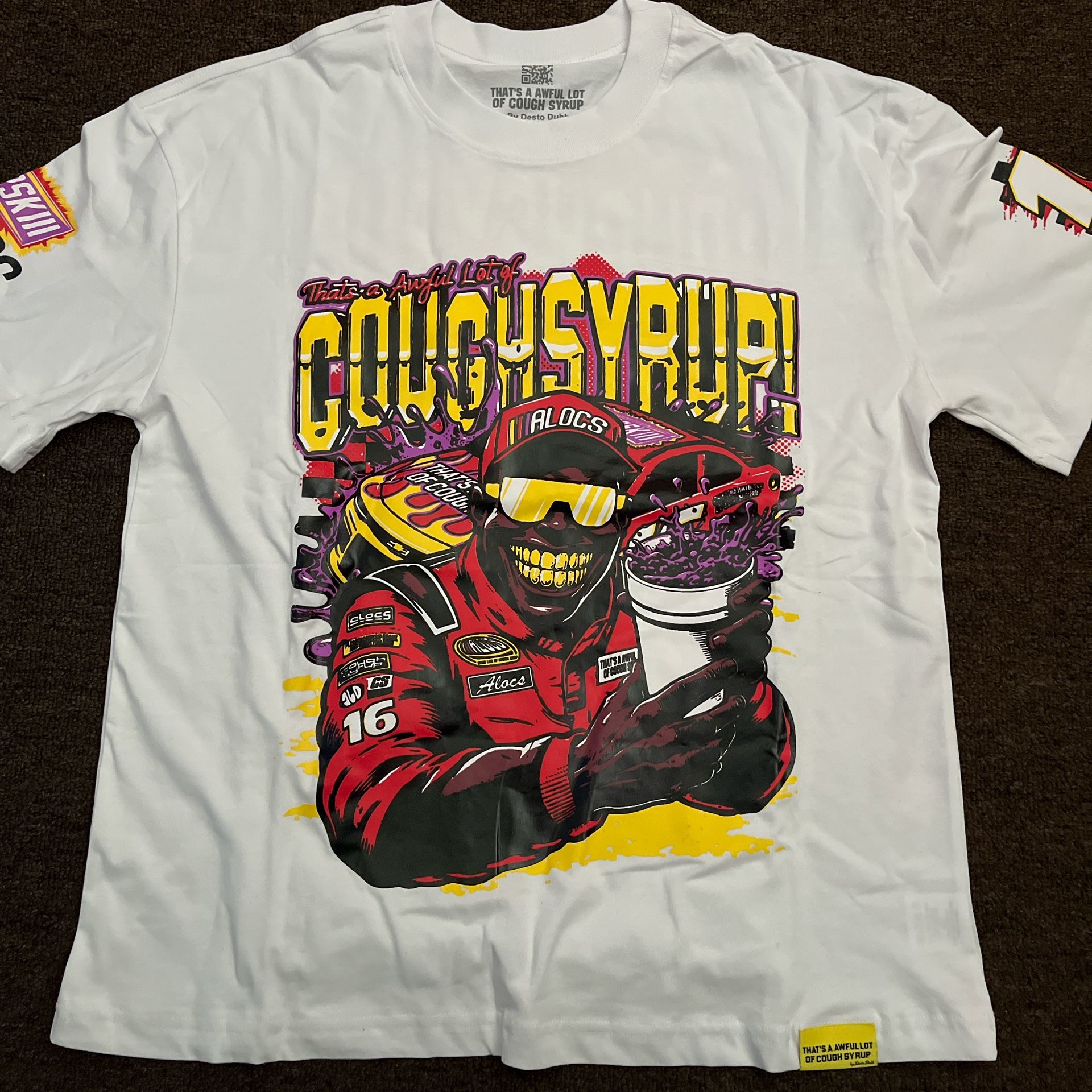 Awful Lot Of Cough Syrup NASCAR Shirt