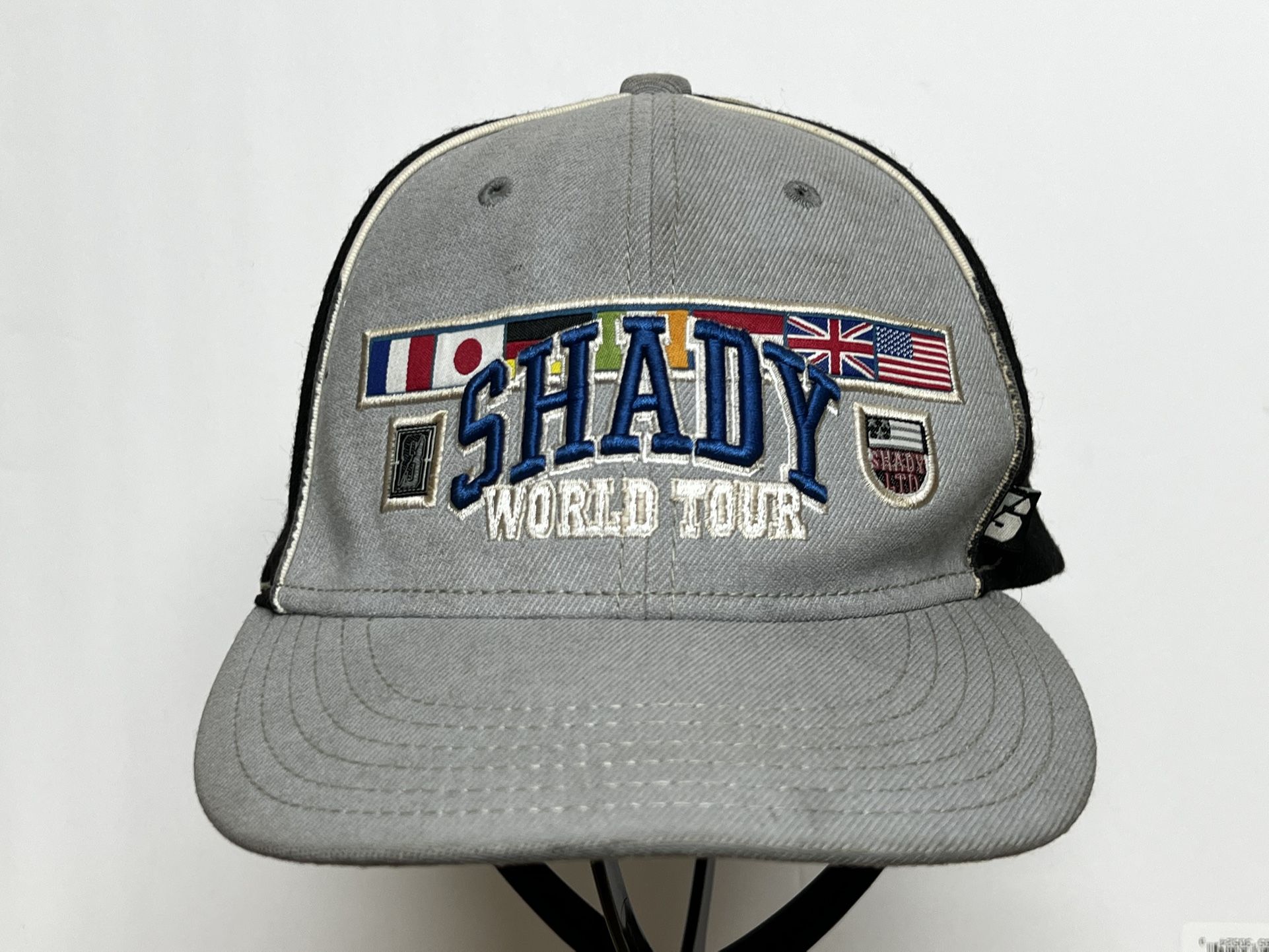 Vintage Shady LTD Hat Eminem Rare VTG Y2K Hip Hop Shady World Tour L/XL Hat Cap