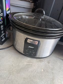 Crock-Pot Digital Slow Cooker with Glass Lid