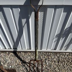 Rusty Garden Fork