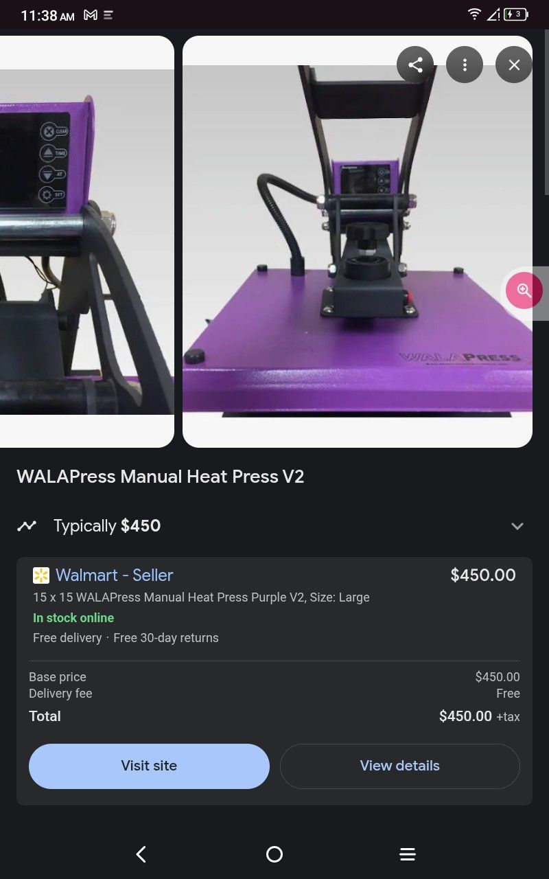 Heat Press That Has Two Uses