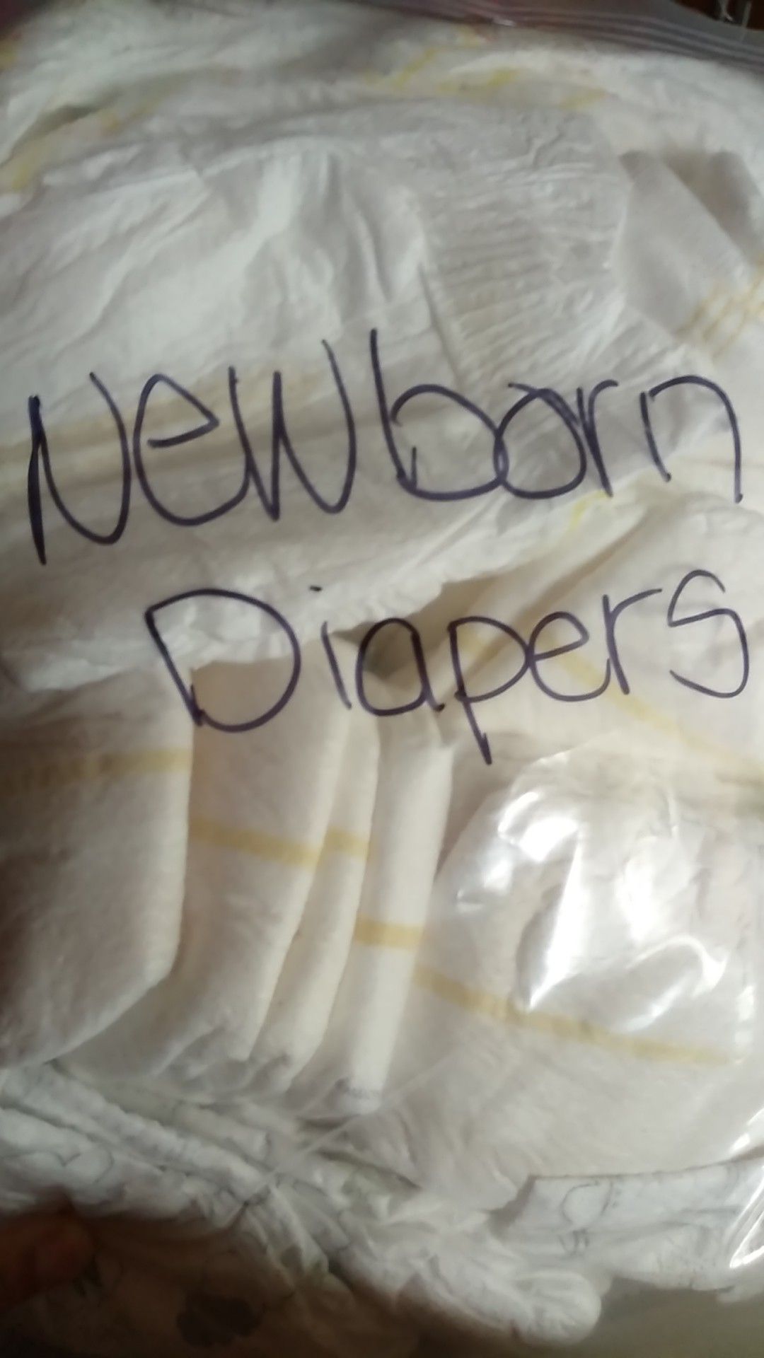 Newborn diapers