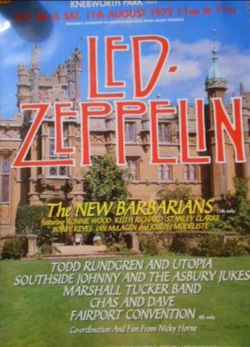 Led Zeppelin poster Collectible,numbered and signed