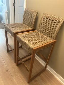 Woven Bar Stools