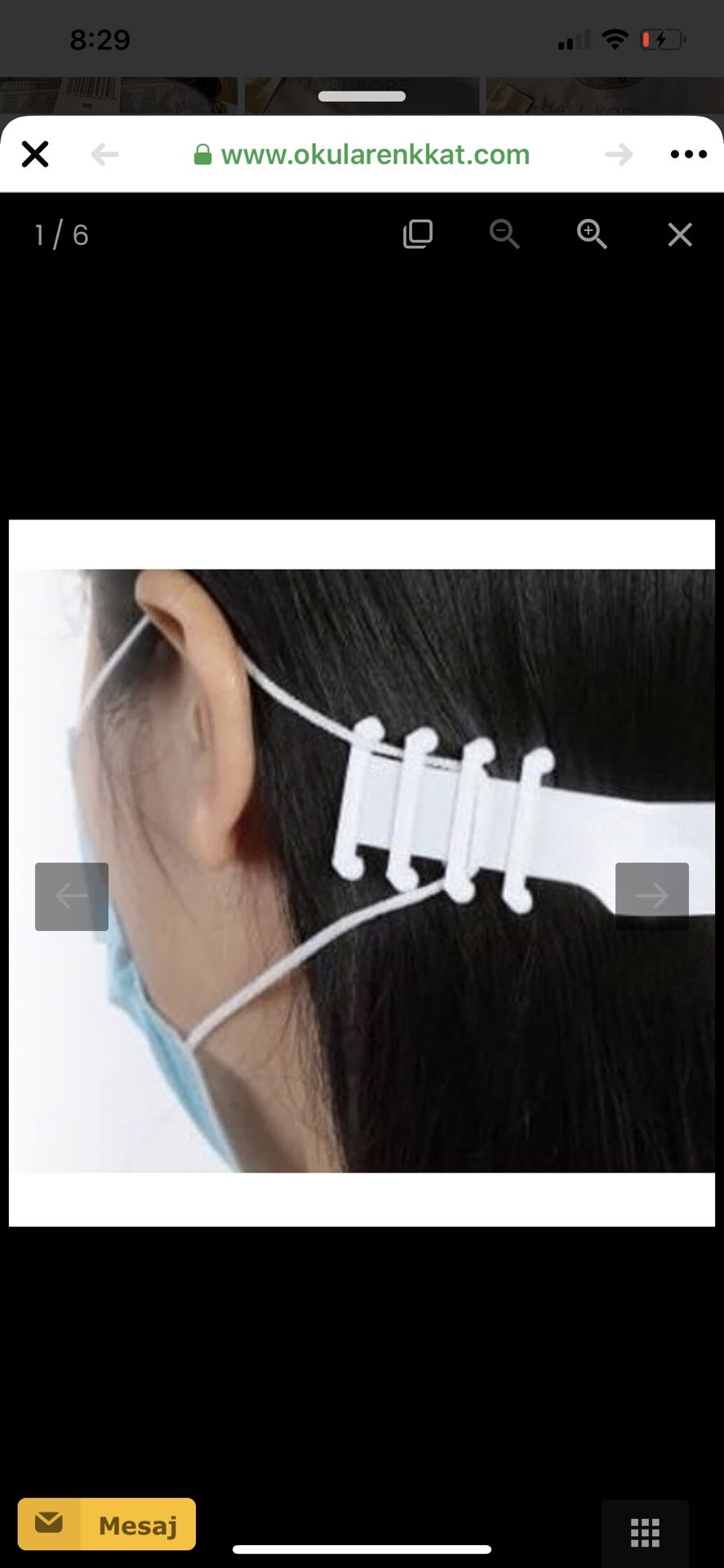 face mask accessory