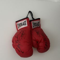 manny pacquiao signed glove