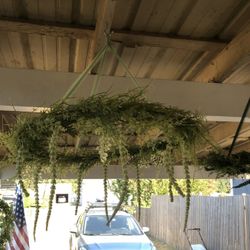Free Greenery Chandeliers