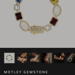 Homes Oro Men's Necklace And Bracelet