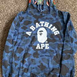 New With Tags Bathing Ape Bape Hoodie