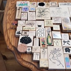 Rubber Stamps Box 13