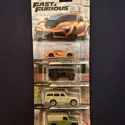 Hot Wheels, Fast & Furious, Premium, $6 & $9