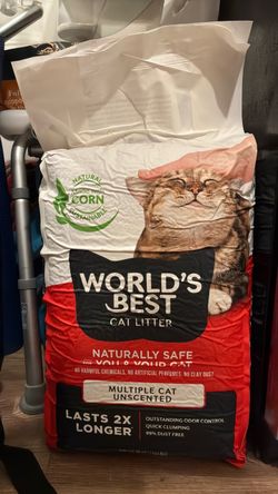 World’s Best cat litter
