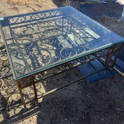 Large Metal Coffee Table