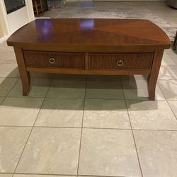 Coffee Table  And 2 End Tables 