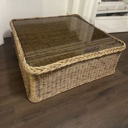 Rattan Center Table Furniture Mueble