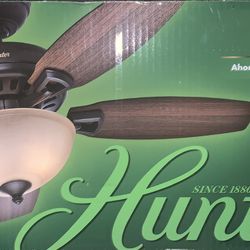 Holden 44 in. New Bronze Ceiling Fan with Light