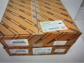 Toyota Tundra Sequoia Genuine Front Disc Brake Rotor Set New