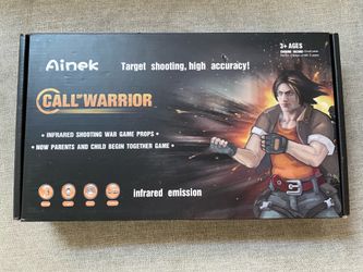 Ainek Call of Warrior Infrared Laser Tag Guns Set of Two New in Box